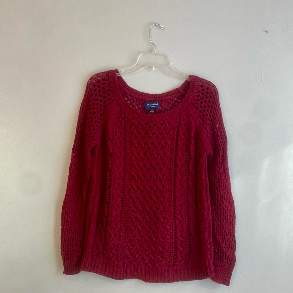 Women's American Eagle Red Sweater